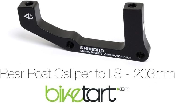 Shimano XTR M985 adapter for post type calliper, for 160 mm IS frame mount