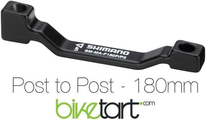 Shimano XTR M985 adapter for post type calliper, for 160 mm IS frame mount