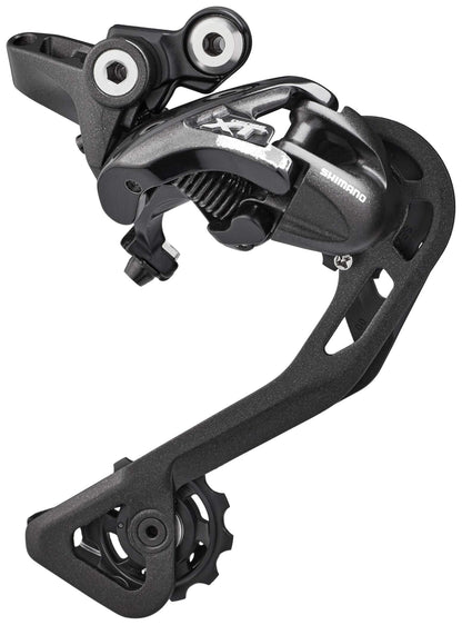 SHIMANO Deore XT RD-T8000 Trekking Rear DeRailluer, SGS Long Cage, 10-Speed Black sgs top
