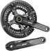 Shimano FC-T8000 Deore XT triple chainset 10-speed, with chainguard, 48/36/26T, 170 mm