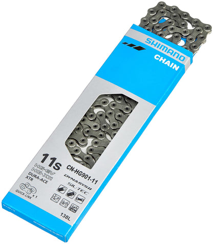 SHIMANO Unisex – Adult's CNHG901 Chain, Silver, standard size