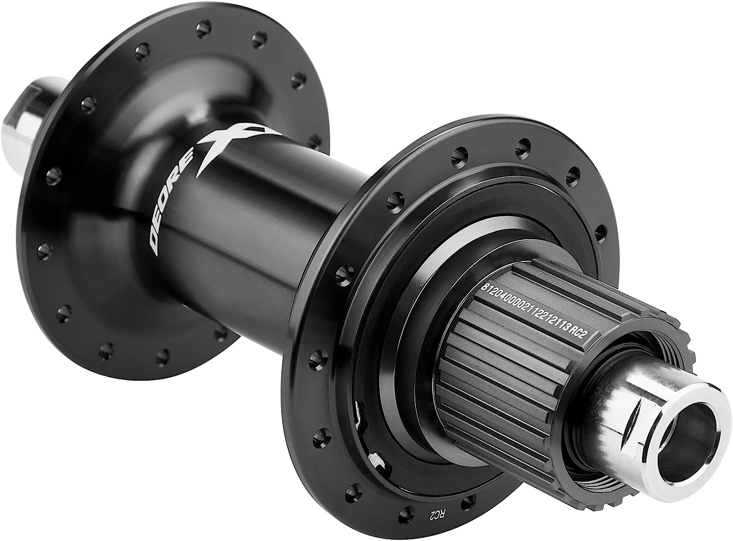 Shimano Deore XT FH-M8130 XT 12-speed freehub, Centre Lock disc mount, 28H, 12x157mm axle