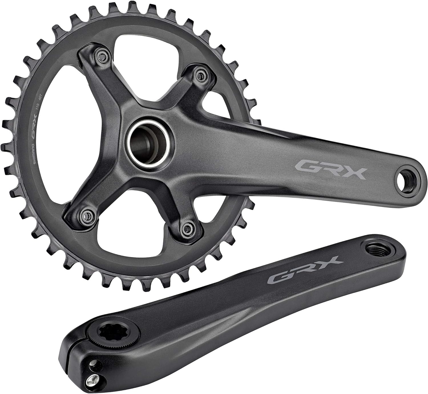 Shimano FC-RX600 GRX chainset 40T, single, 11-speed, 2 piece design, 175 mm