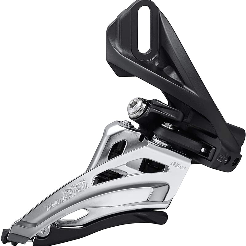 Shimano FD-M4100-D Deore front derailleur, 10-speed double, side swing, direct mount