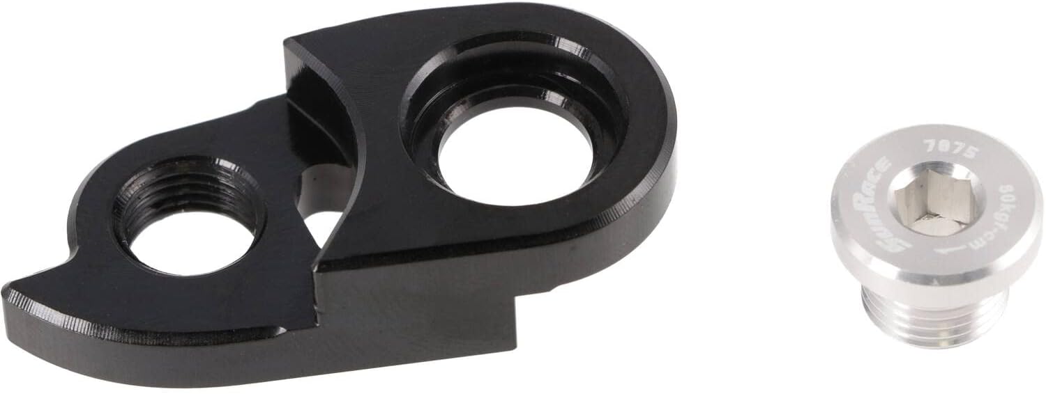 SunRace - Desviador de cadena para hombre y mujer, 2,25 cm, color negro