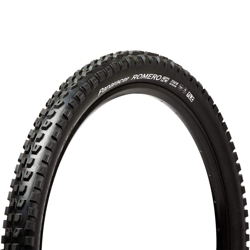 Panaracer Romero HO Tubeless Compatible Folding Tyre, Black/Black, 29 X 2.4