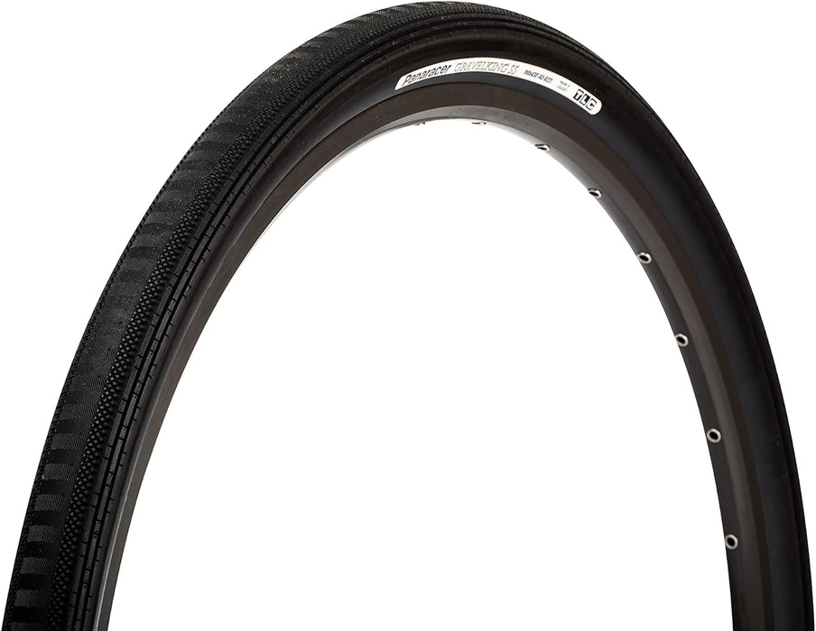 Panaracer GravelKing Semi Slick TLC Folding Tyre 700 x 35c Black / Black
