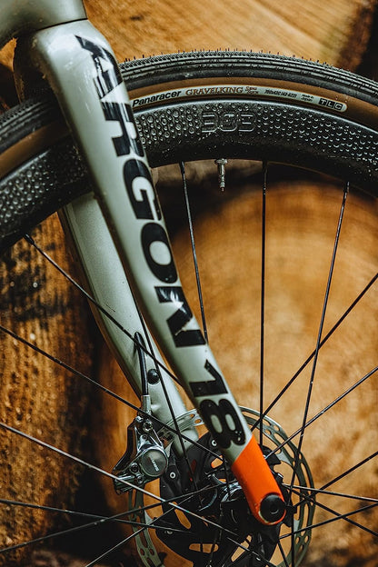 Panaracer GravelKing Semi Slick TLC Folding Tyre 700 x 35c Black / Black