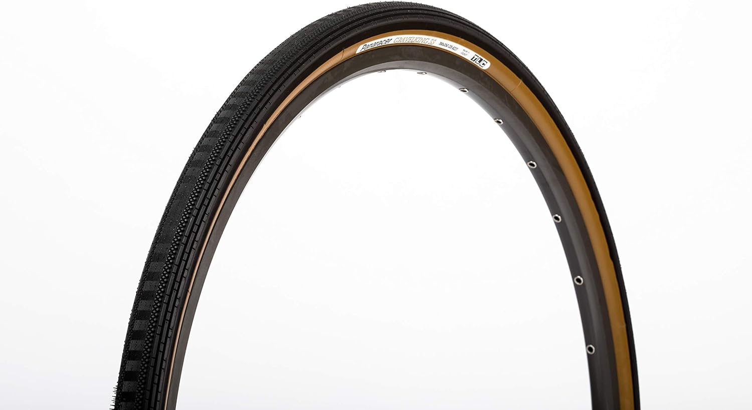 Panaracer GravelKing Semi Slick TLC Folding Tyre 700 x 35c Black/Brown