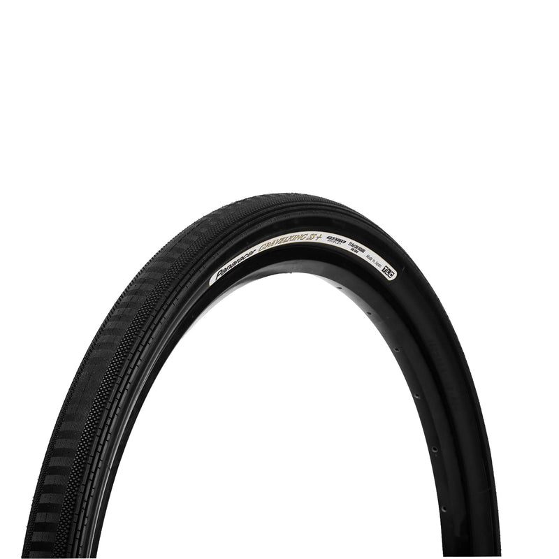 Panaracer GravelKing Semi Slick Plus TLC Folding Tyre 700 x 38c Black / Black
