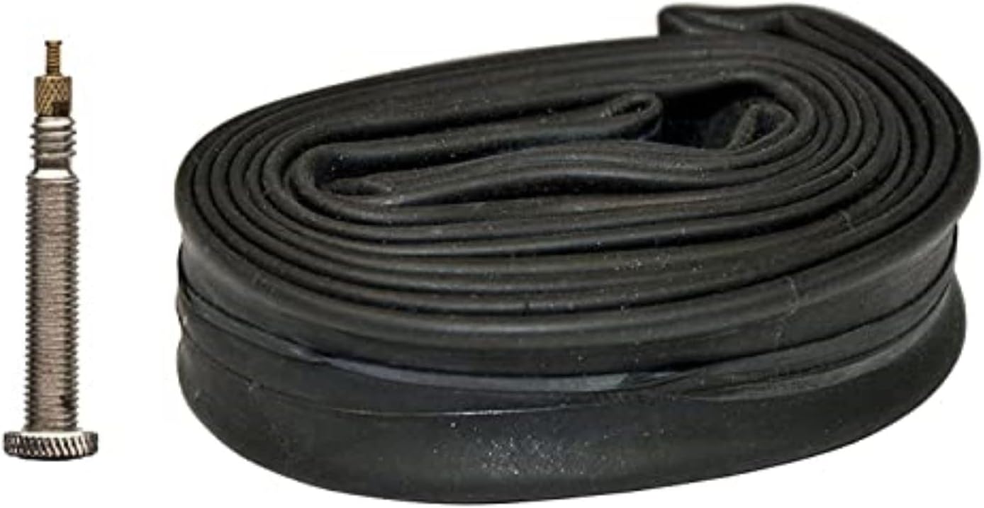 Panaracer Removable Core Bicycle Tubes, 33 mm Presta Valve, single or two pack 27.5x3.0/3.8 33mm stem - Presta valve 1 Pack