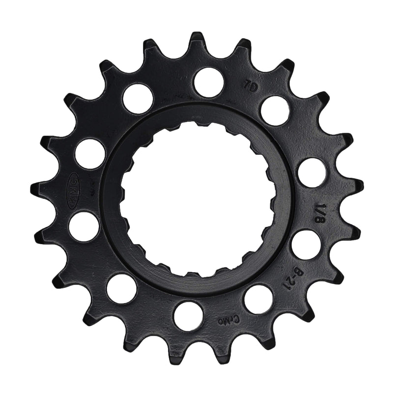 KMC Bosch 1/8" Front Sprocket, Black, 21T