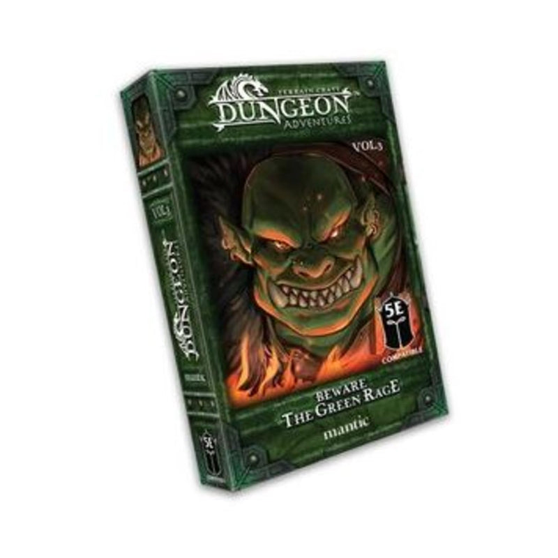 Mantic Entertainment. Terrain Crate Dungeon Adventures Vol 3: Beware The Green Rage. MGTC215
