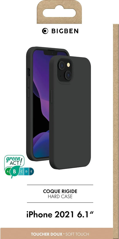 Big Ben Soft Touch Hard Case for iPhone 13 - Black