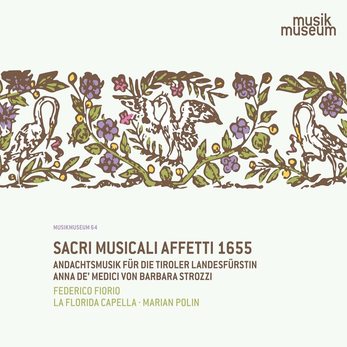 Sacri musicali affetti - Andachtsmusik für die Tiroler Landesfürstin Anna de' Medici