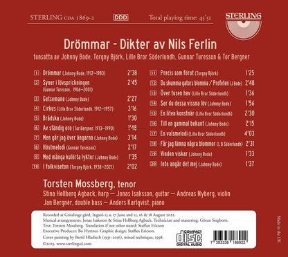 Dreams: Poems By Nils Ferlin