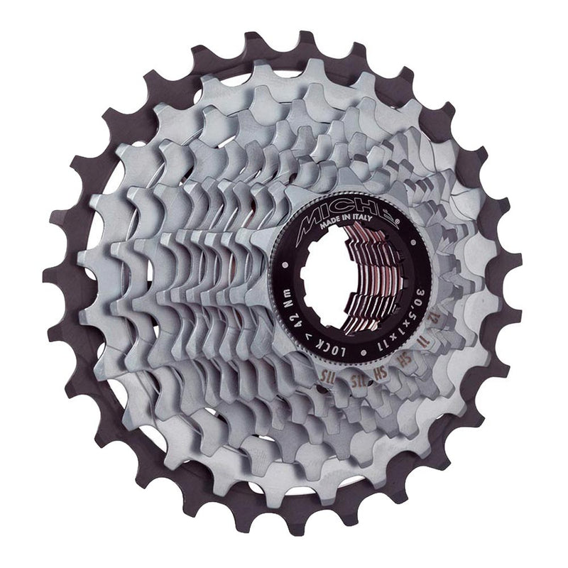Miche Unisex's Primato Light 11 Speed Campagnolo Cassette, Silver/Black
