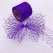 XAOLIUN Tulle Roll Shiny Crystal Golden Grid Gauze Organza Ribbon 6cm DIY Hairbow Brooch Accessories Handmade Tape (Color : Purple, Size : 1pc) 1pc Golden,Purple