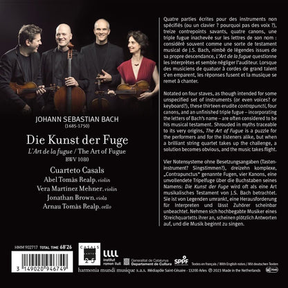 Johann Sebastian Bach: The Art of Fugue