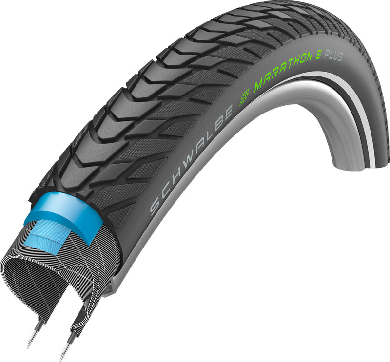 Schwalbe Marathon E-Plus Drahtreifen (40-622 | Addix.E | Smart DualGuard | E50 | Reflex