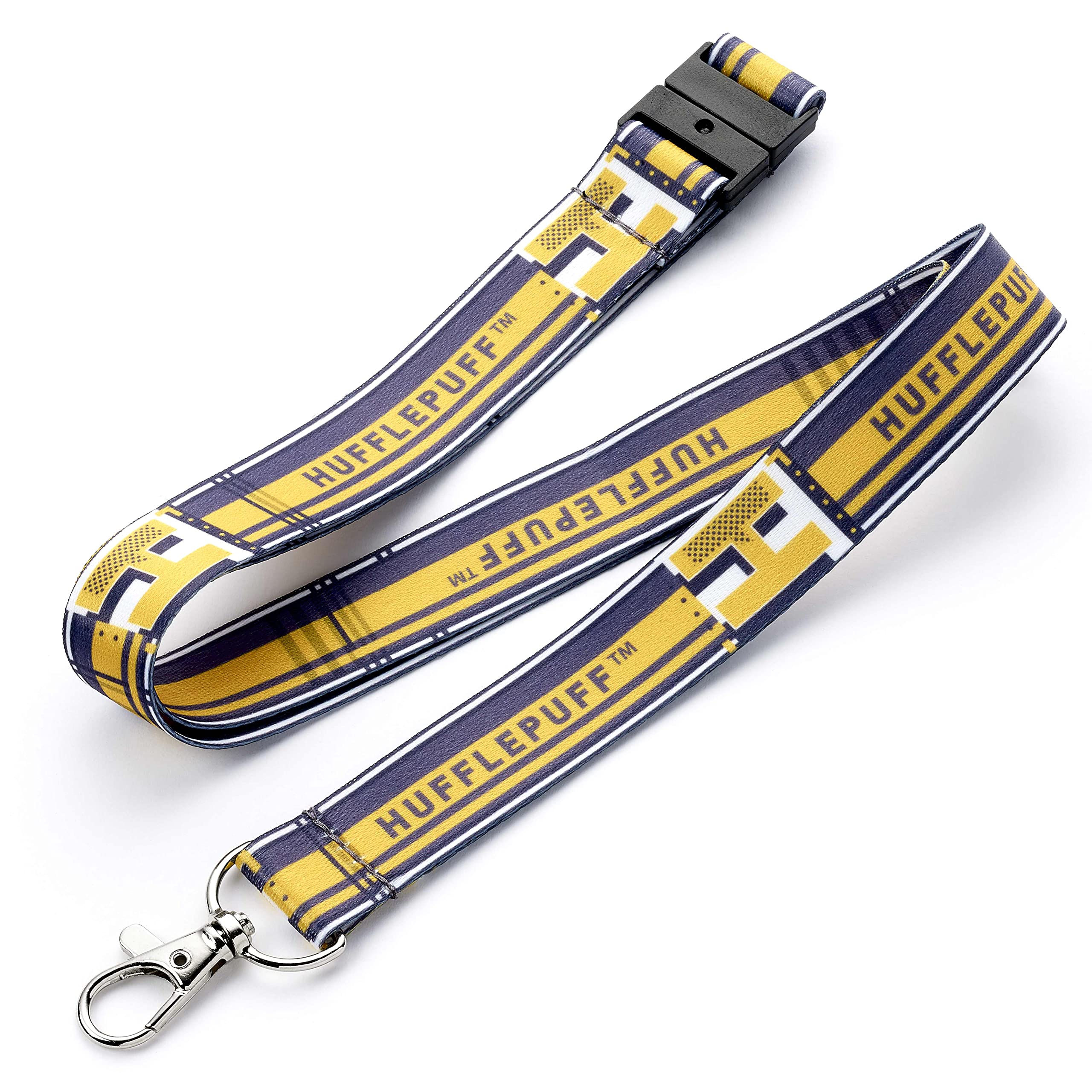 Harry Potter Hufflepuff Lanyard (One Size) (Yellow/Blue