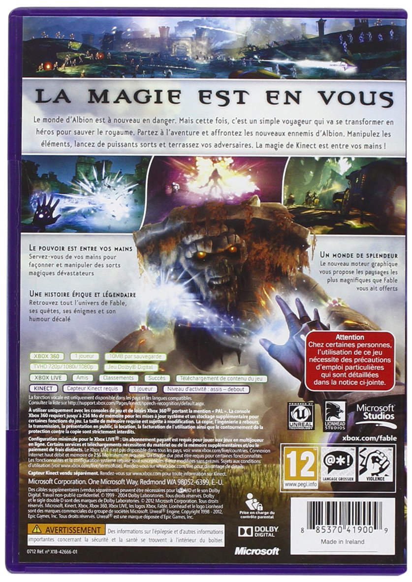 Fabel: The Journey (Spiel Kinect)