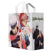 Konix Jujutsu Kaisen Bolsa de Compras 40 x 45 x 20 cm - Material reciclado - Diseño Gojo y Yuji - Blanco