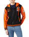 cotton division Men's Hooded Sweatshirt XL Noir / Orange