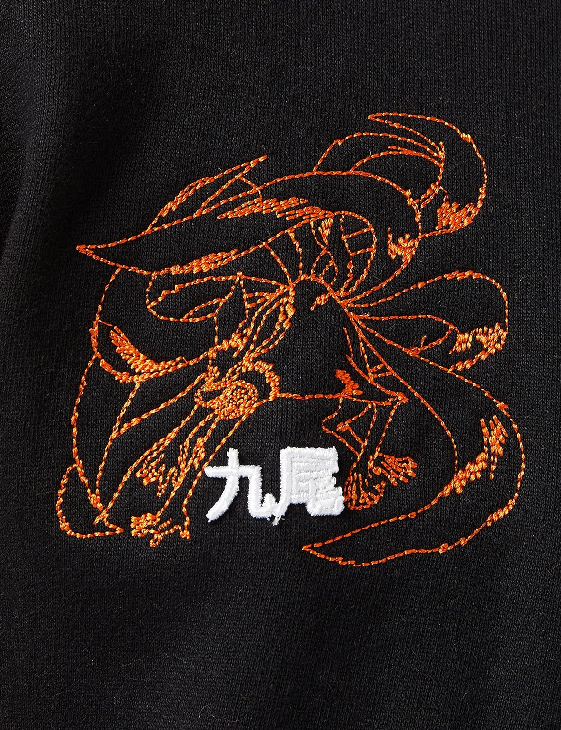 cotton division Men's Hooded Sweatshirt XL Noir / Orange
