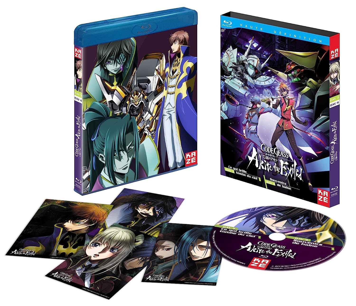 CODE GEASS - OAV 3 & 4 - Akito The Exiled - Blu-Ray : Blu Ray , FR