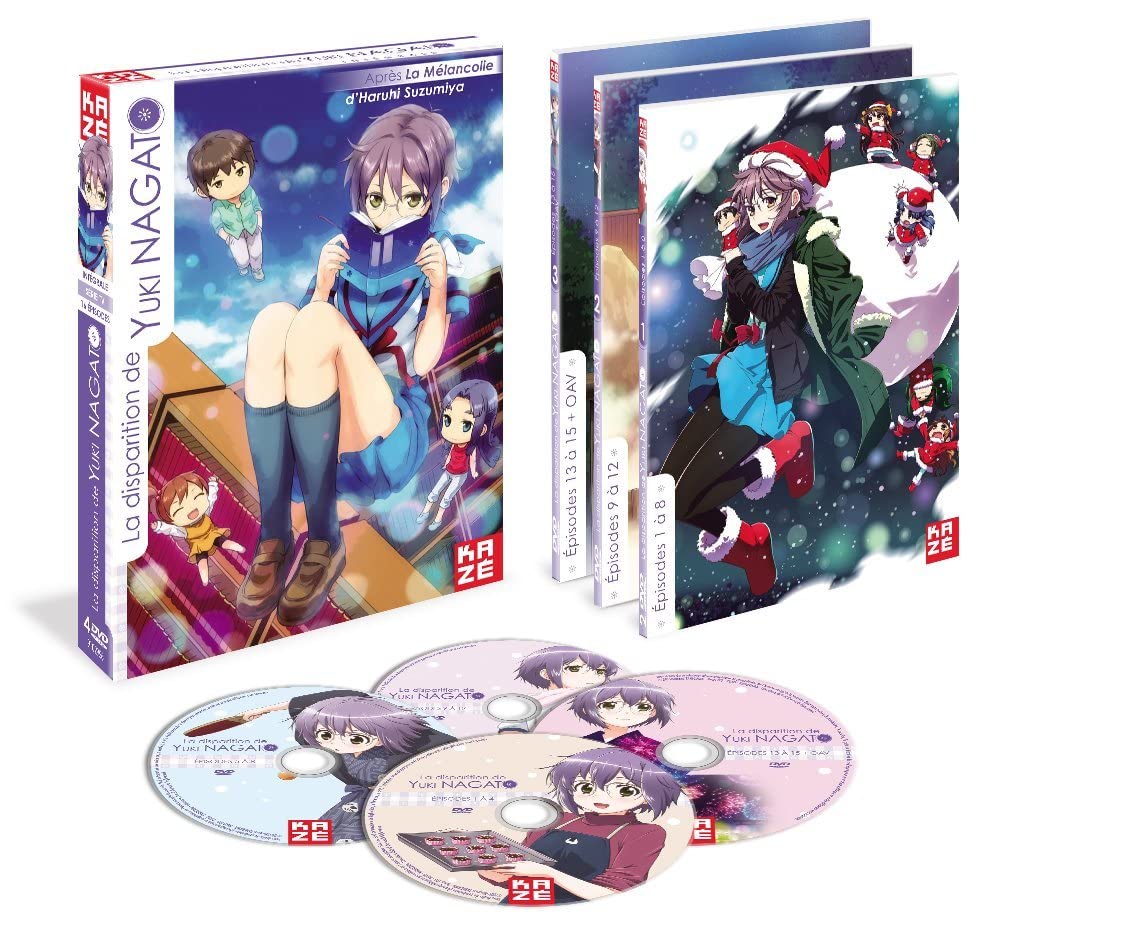 LA DISPARITION DE YUKI NAGATO - Integrale - Coffre - (GERMAN IMPORT)