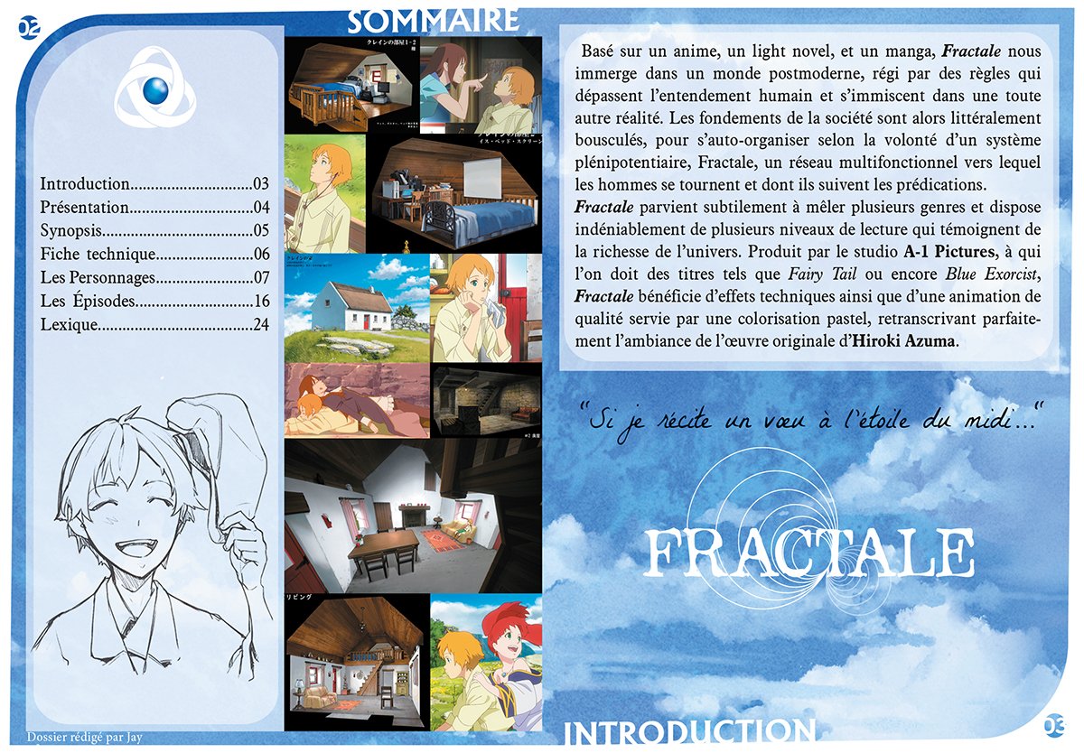 Unbekannt FRACTALE - Intégrale - Coffret Blu-Ray + Livret - Edition Saphir [FR Import]