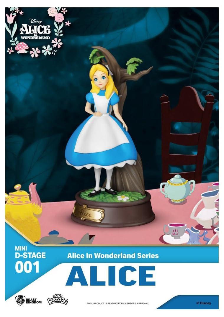 Beast Kingdom Mini Diorama Stage-001-Alice in Wonderland Series-Alice