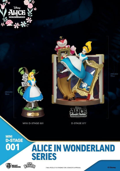 Beast Kingdom Mini Diorama Stage-001-Alice in Wonderland Series-Alice