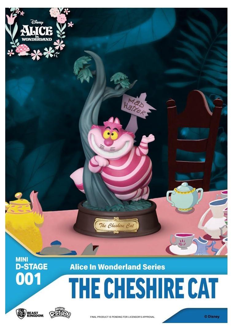 Beast Kingdom Mini Diorama Stage-001-Alice in Wonderland Series-The Cheshire Cat