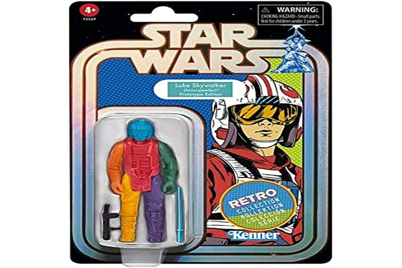 Hasbro STAR WARS - Luke Skywalker Snowspeeder - Figurine Retro Coll. 10cm