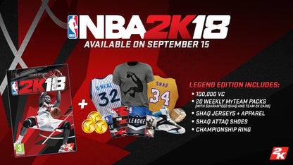 NBA 2K18 LEGEND EDITION