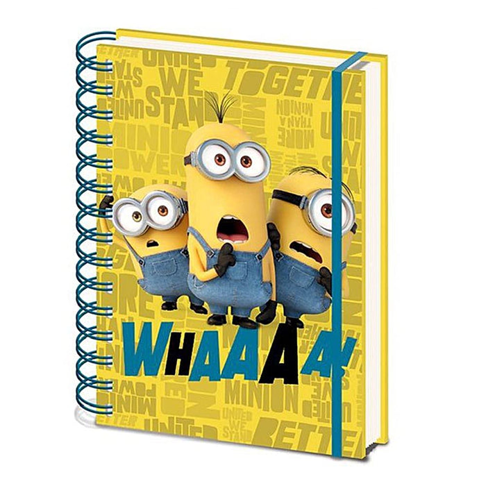 Pyramid International Minions Wiro Notebook (Minions: The Rise of Gru Design) A5 Writing Book and Journal - Official Merchandise