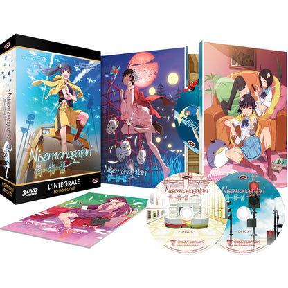 Nisemonogatari - Intégrale - Edition Gold (3 DVD + Livret)