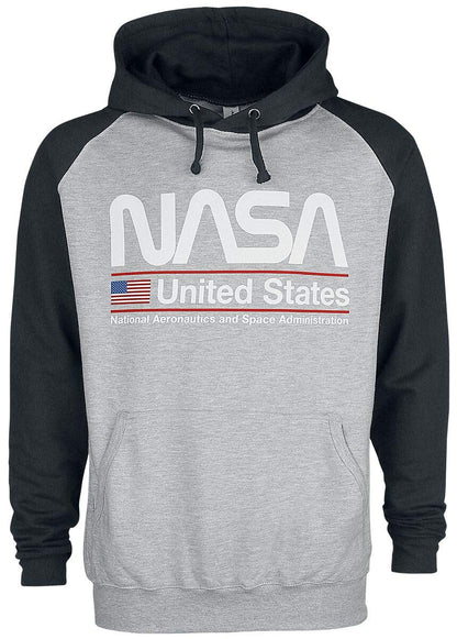NASA - Baseball Sweat Hoodie - Old Glory - (XL)
