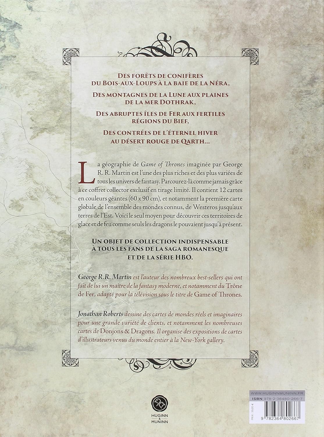 GAME OF THRONES - Les Cartes du Royaume
