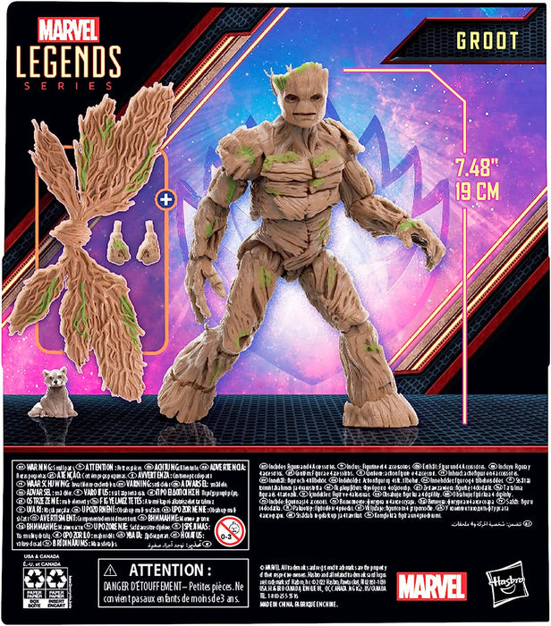 Marvel Legends Series Groot, Guardians of The Galaxy Vol. 3 6-Inch Collectible Action Figures, Toys for Ages 4 and Up