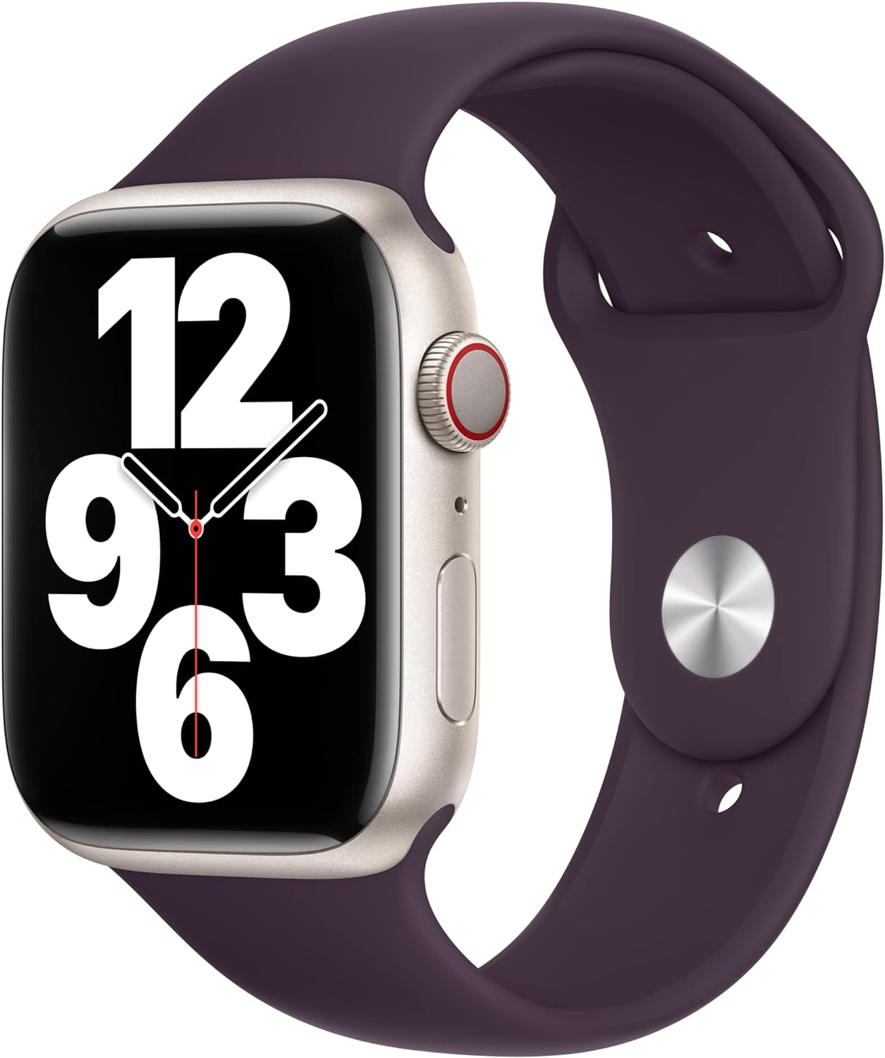 Apple - Band For Smart Watch - 45 Mm - Regular Size - Elderberry