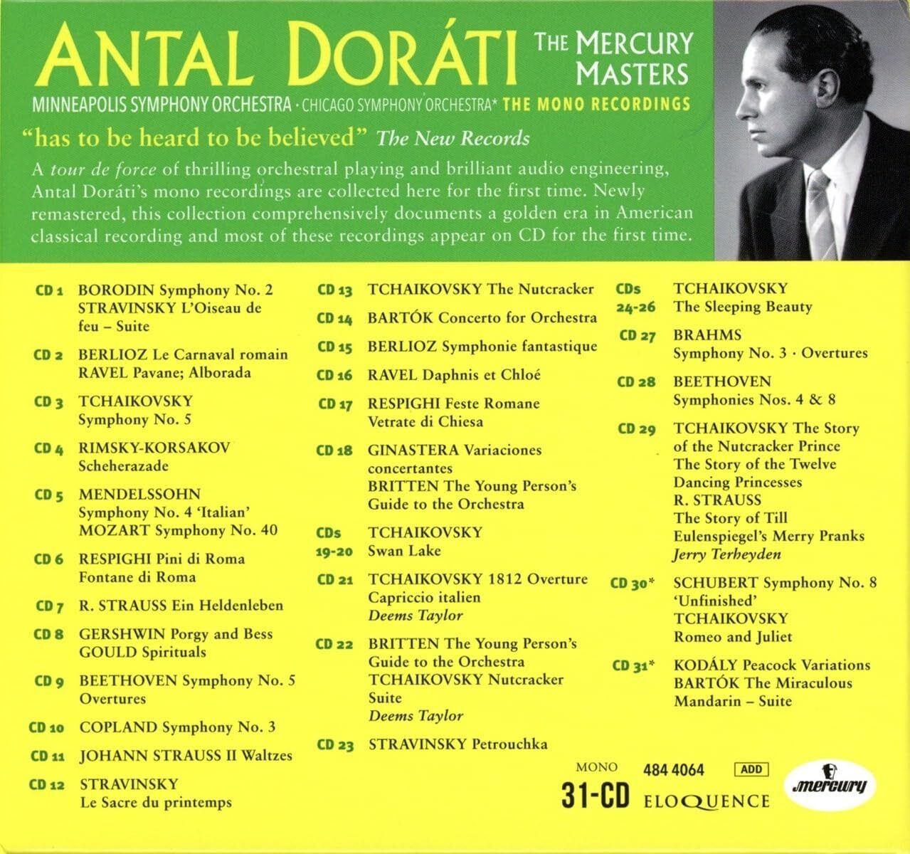 Antal Doráti: The Mercury Masters