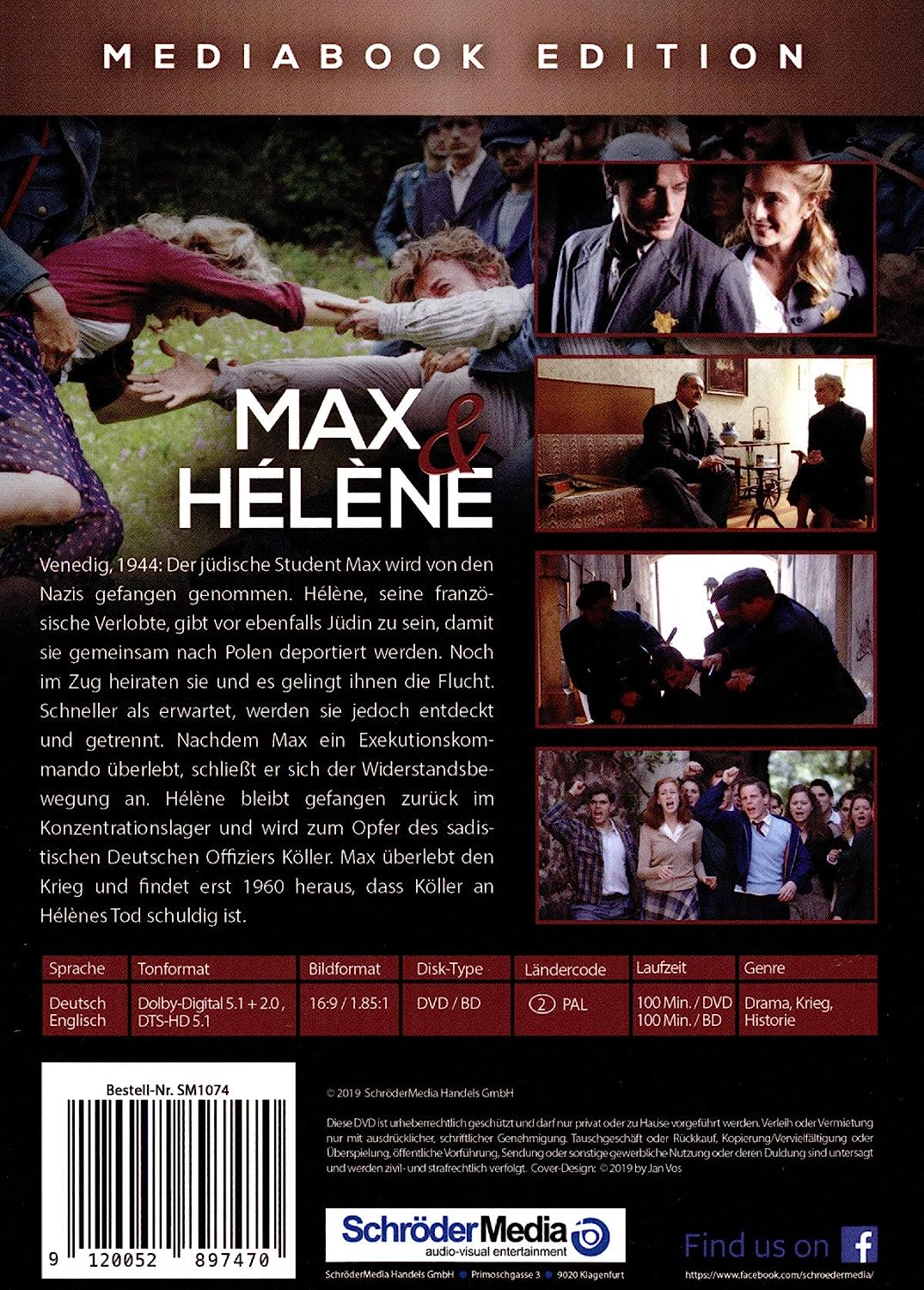 Max & Helene - Mediabook Edition (+ Blu-ray)