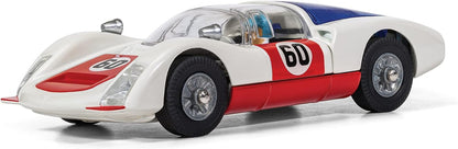 Corgi RT33001 Porsche Carrera 6, Red & White Die-Cast Scale Model, White & Red, Fit The Box