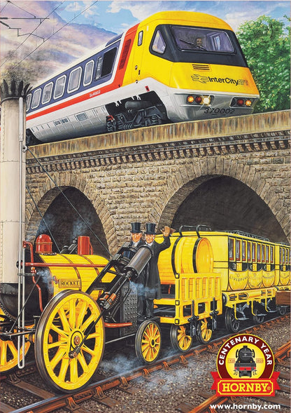 Hornby- Rompecabezas, Multicolor (Kidicraft HB0006