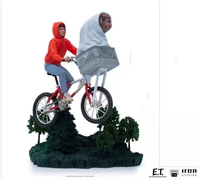 Iron Studios E.T E.T. & Elliot 1/10 Scale | E.T. | 10" inches Collectible Figure