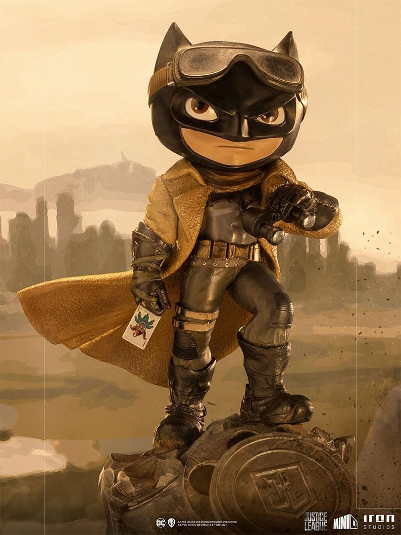 Iron Studios- Justice League Knightmare Batman Minico Estatuas, Multicolor (81159