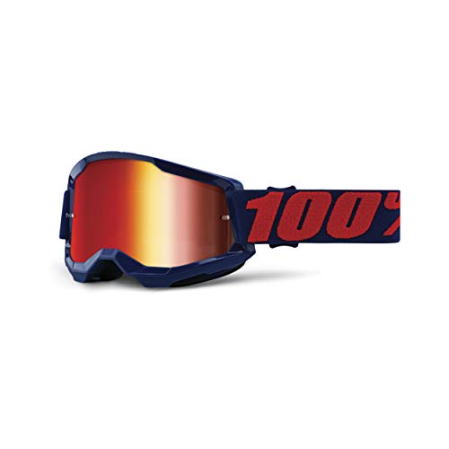 100% Strata 2 Goggle Masego / Red Mirror Lens